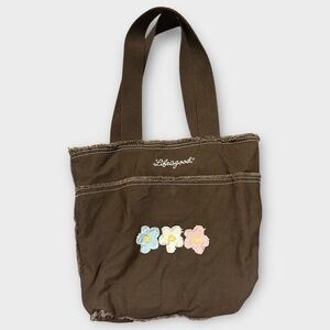 Y2K Life is Good Flower Tote